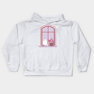 Elegant Kitty Kids Hoodie